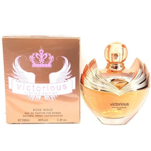 Victorious Limited Edition Rose Gold Eau De Parfum For Women