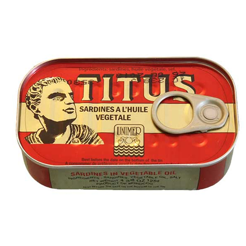 Titus Sardines 125g