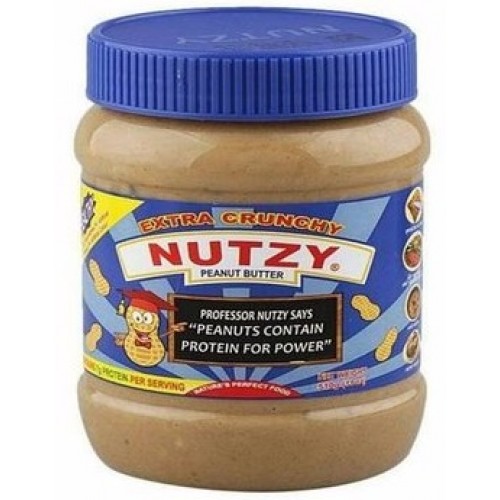 Nutzy Extra Crunchy Peanut Butter 510g