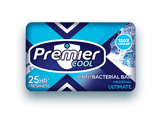 Premier Cool Anti-Bacterial Bar 65g