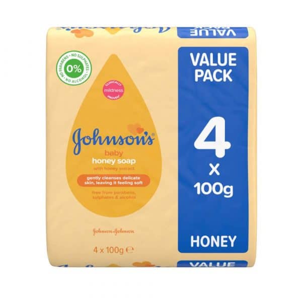 Johnson's Baby Honey Soap 100g