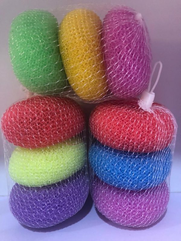 Coloured Dishwashing Sponges