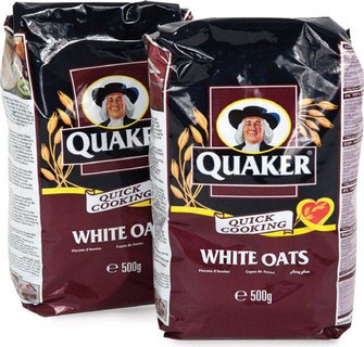 Quaker Oats  white oats 500g Refill