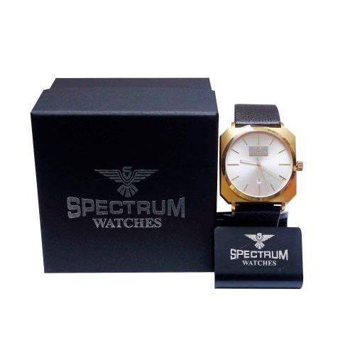 Spectrum Dark Brown Leather Men’s Watch