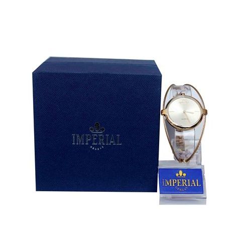 Imperial Ladies Steel Watch -Gold