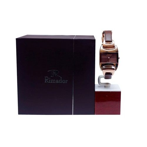 Michell July Women’s Leather Strap Watch – Brown