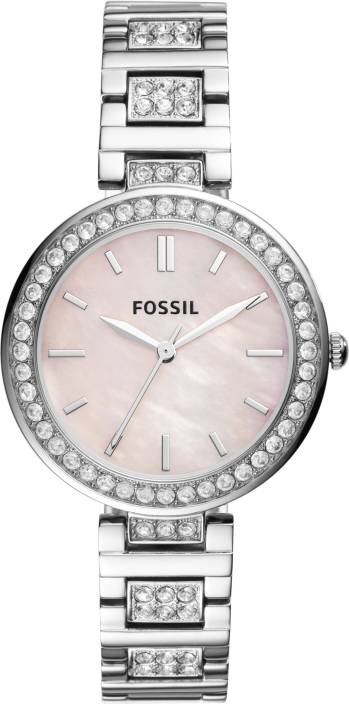 Fossil Mother Pearl Stainless Steel Watch