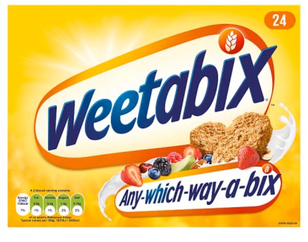 Weetabix oatmeal 24biscuits